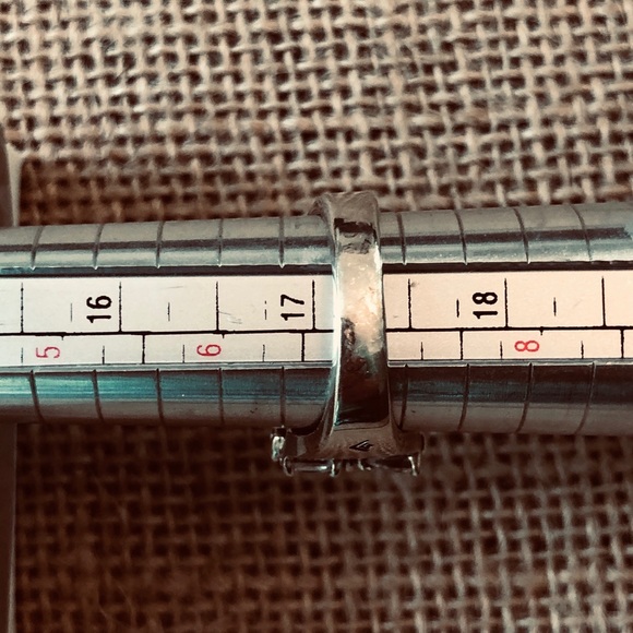 GORGEOUS Silpada 925 Sterling Silver Cosmo Cluster CZ Cocktail Ring Sz 7 HTF - Picture 6 of 6